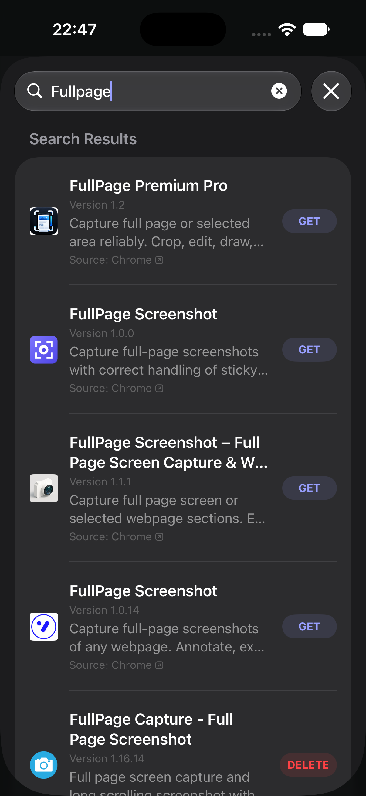 Built-in extension search: Search for useful and verified extension options without leaving Teak.